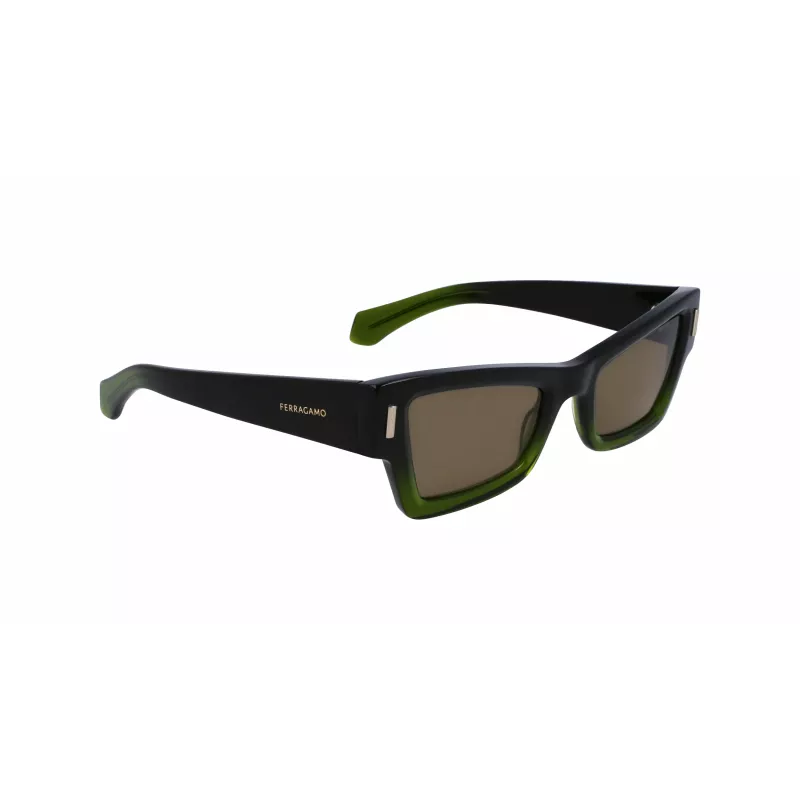 FERRAGAMO SF2006S-316 dámske slnečné okuliare Havana acetát hnedý gradient 53mm