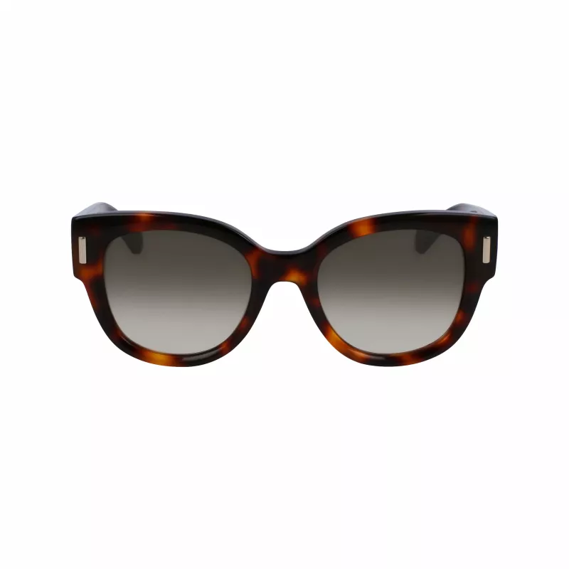 FERRAGAMO SF2007S-240 dámske cat-eye slnečné okuliare Havana hnedý gradient 51 mm