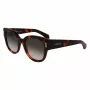 FERRAGAMO SF2007S-240 dámske cat-eye slnečné okuliare Havana hnedý gradient 51 mm