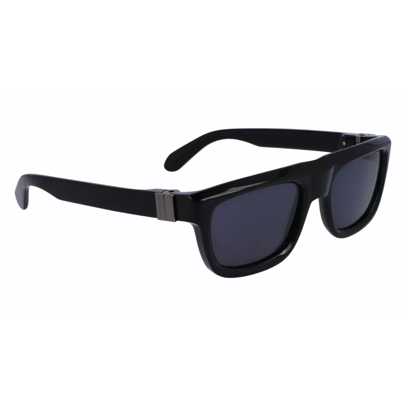 FERRAGAMO SF2009S-001 pánske slnečné okuliare - čierna obruba, sivé sklá, 56/21/145 mm