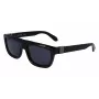 FERRAGAMO SF2009S-001 pánske slnečné okuliare - čierna obruba, sivé sklá, 56/21/145 mm