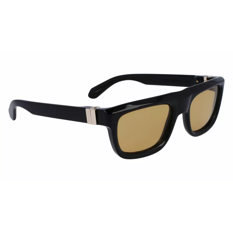 FERRAGAMO SF2009S-011 pánske slnečné okuliare - čierny rám, sivé sklá, 56/21/145 mm
