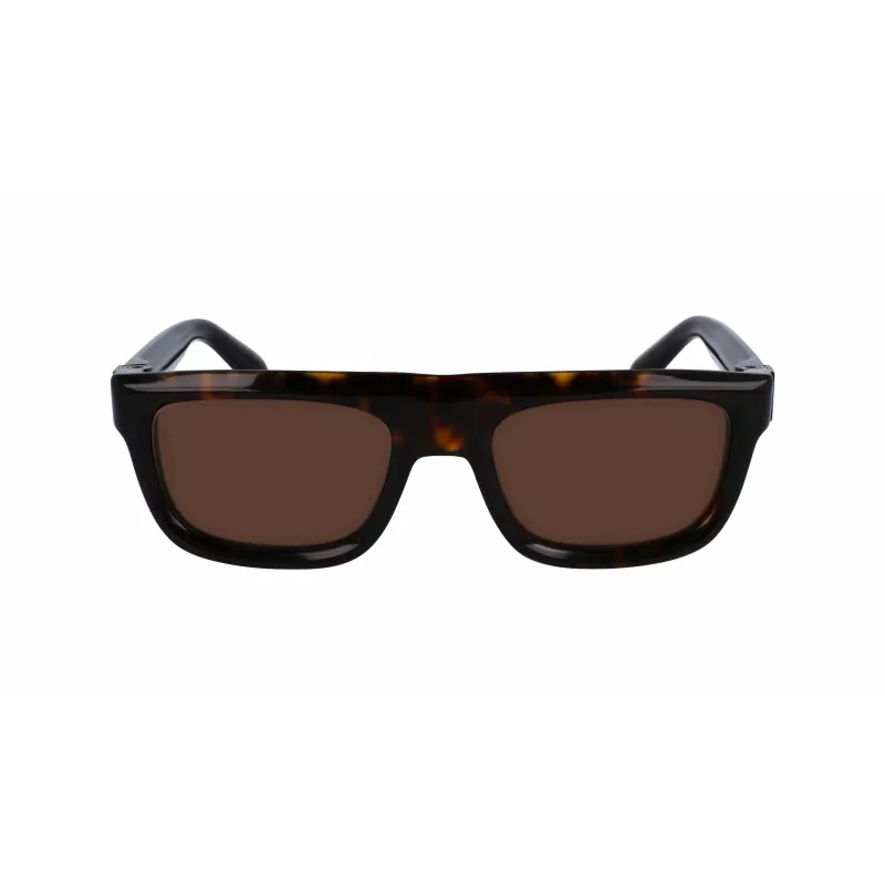 FERRAGAMO SF2009S-242 pánske hranaté acetátové slnečné okuliare Havana hnedý gradient 56/21/145 mm