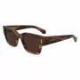 Ferragamo SF2010S-319 slnečné okuliare pánske zelená Havana hranaté acetát 52 mm