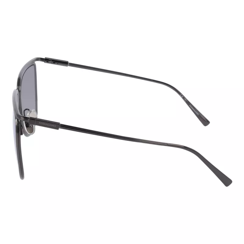 FERRAGAMO SF324S5816027 dámske slnečné okuliare Havana acetát hranatý rám hnedé gradientové sklá 58 mm