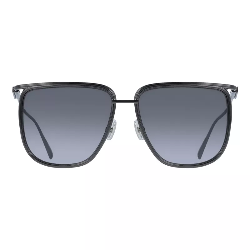 FERRAGAMO SF324S5816027 dámske slnečné okuliare Havana acetát hranatý rám hnedé gradientové sklá 58 mm