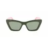 FERRAGAMO SF929S-304 dámske slnečné okuliare Havana hnedé obdĺžnikové acetát 55 mm