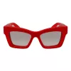 Ferragamo dámske slnečné okuliare SF2045SR52176 obdĺžnikový acetátový rám hnedé gradientné sklá 52/17/140 mm