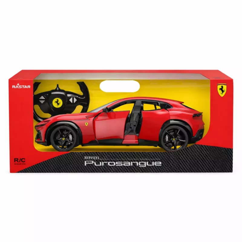 Ferrari Purosangue RC auto na diaľkové ovládanie Rastar červené 1:14