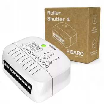 Fibaro FGR-224 Roller Shutter 4 Z-Wave Plus modul ovládania žalúzií a roliet