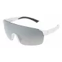 FILA MAN SF9380996VCX obdĺžnikové slnečné okuliare - čierny rám, dymovo sivé šošovky, UV400 ochrana