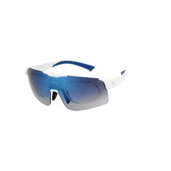 FILA Man Shield slnečné okuliare SFI127996VCB - čierny rám, dymové sklo, UV400
