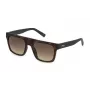 FILA pánske slnečné okuliare SFI098-530878 čierne obdĺžnikové 53 mm