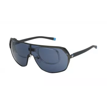 FILA SFI125990627 pánske športové slnečné okuliare - čierny rám, dymové sklo, UV400