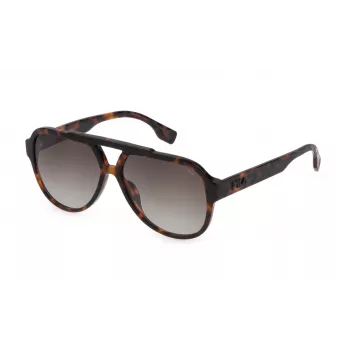FILA SFI459V590C10 unisex slnečné okuliare - čierny rám, sivé sklá, 59 mm