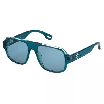 FILA SFI528-56U28P unisex slnečné okuliare - čierny rám, sivé polarizované šošovky, ochrana UV400