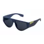 FILA unisex slnečné okuliare SF936457U43B - matný čierny rám, dymové sklo, UV400 ochrana