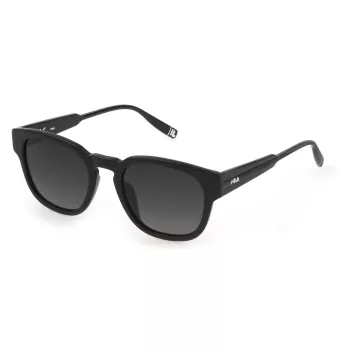 FILA unisex slnečné okuliare SFI310V51703P - polarizované UV400 - čierny rám sivé sklá 51/21/140 mm