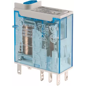 Finder 46.52.9.012.0040 priemyselné rozhranové relé 12 V DC 2 CO 8 A