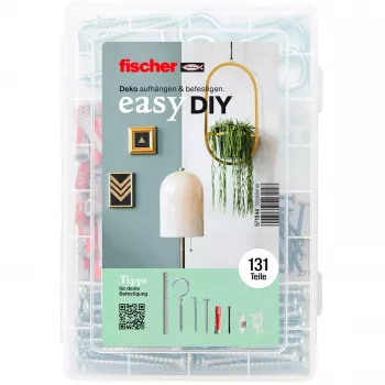 fischer 571944 DUOPOWER & DUOTEC sortiment hmoždiniek a kotiev, 115 dielov