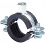 Fischer 91489 FRS objímka rúry 74-78 mm M8/M10 s EPDM zvukovou izoláciou, pozinkovaná oceľ, balenie 25 ks