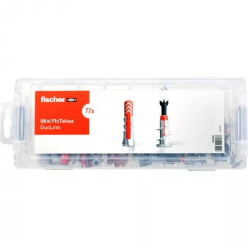 fischer MiniFixTainer DuoLine upevňovacia sada 77 dielov 560098