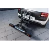 Fischer ProlineEvo 2 zadný nosič pre 2 bicykle, 60 kg, sklápací, LED osvetlenie