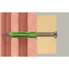 Fischer SX Plus Green 8x40 S K rozperná hmoždinka so skrutkou, 10 ks (567864)