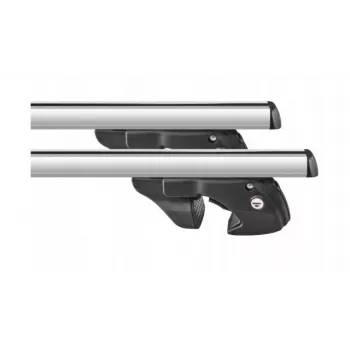 Fischer Topline otvorené strešné nosiče 120 cm strieborné