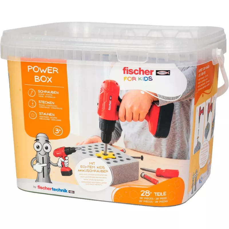 fischertechnik fischer for kids Power-Box stavebnica, 3+ roky
