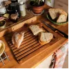 Fiskars 1059230 obdĺžniková bambusová krájacia doska 35 x 25 cm