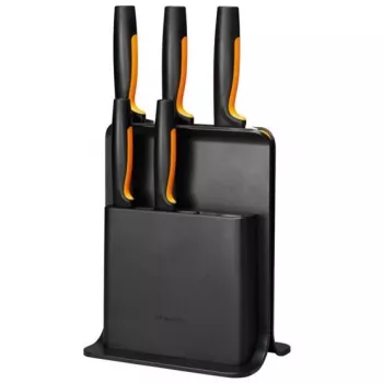 Fiskars Functional Form 6-dielna sada s blokom na nože s 5 nožmi