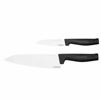 Fiskars Hard Edge 2-dielna sada škrabky a kuchynského noža