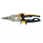 Fiskars PowerGear nožnice na plech, rovný strih, nerezová oceľ, oranžová/čierna, 21 cm, FS1027207