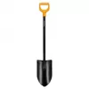 Fiskars Solid+ XL Rýľ s ostrým listom a oceľovou D rukoväťou, list z borovej ocele, 1250 mm