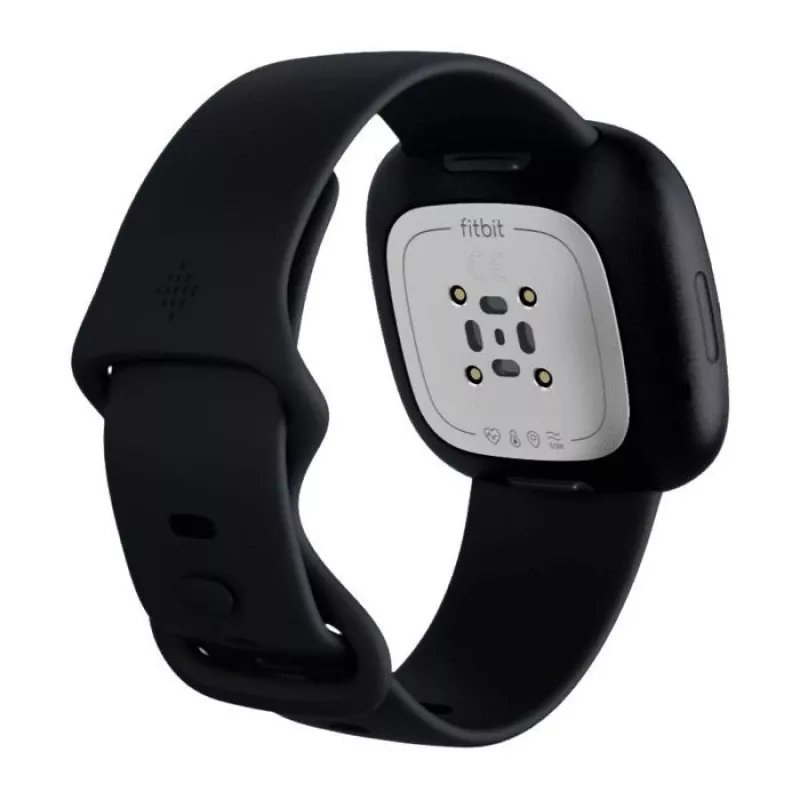 Fitbit Sense grafitová nerezová oceľ carbon black
