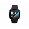 Fitbit Sense grafitová nerezová oceľ carbon black