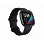 Fitbit Sense grafitová nerezová oceľ carbon black