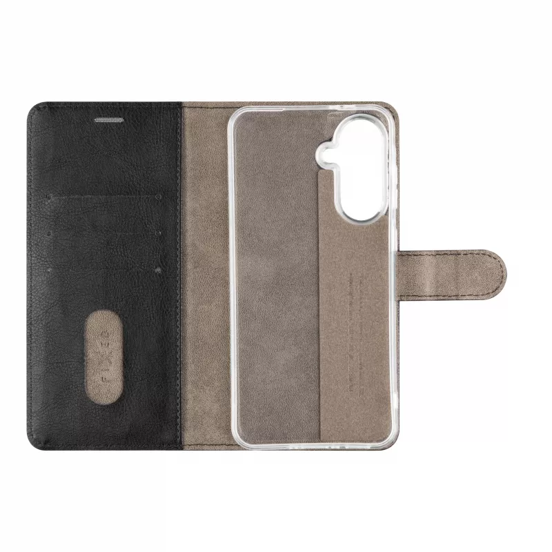 Fixed Opus Book Case pre Samsung Galaxy A37 5G, umelá koža, čierna