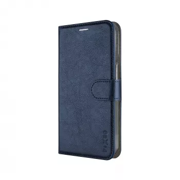 Fixed Opus Book puzdro pre Samsung Galaxy A37 5G, umelá koža, modrá