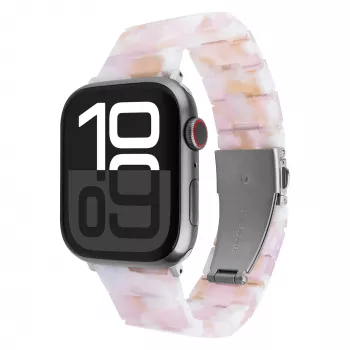 FIXED Resin Strap pro pre Apple Watch 38/40/41, Candy Pink