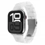 FIXED živicový remienok pre Apple Watch 38/40/41, Cloud White
