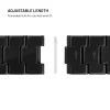 FIXED Resin Strap pre Apple Watch 44/45/46/49, Carbon Black
