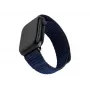 Fixed Sporty nylonový remienok pre Apple Watch 38/40/41mm – tmavomodrý