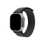 FIXED Sporty nylonový remienok pre Apple Watch Ultra 49mm – tmavosivý (160-210 mm)