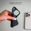 Fixed Story zadný kryt pre Xiaomi 17 - pogumovaný - čierny