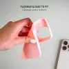 Fixed Story zadný kryt pre Xiaomi 17 pogumovaný ružový