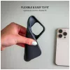 Fixed Story zadný kryt pre Xiaomi Redmi Note 15 Pro 5G - pogumovaný - čierny