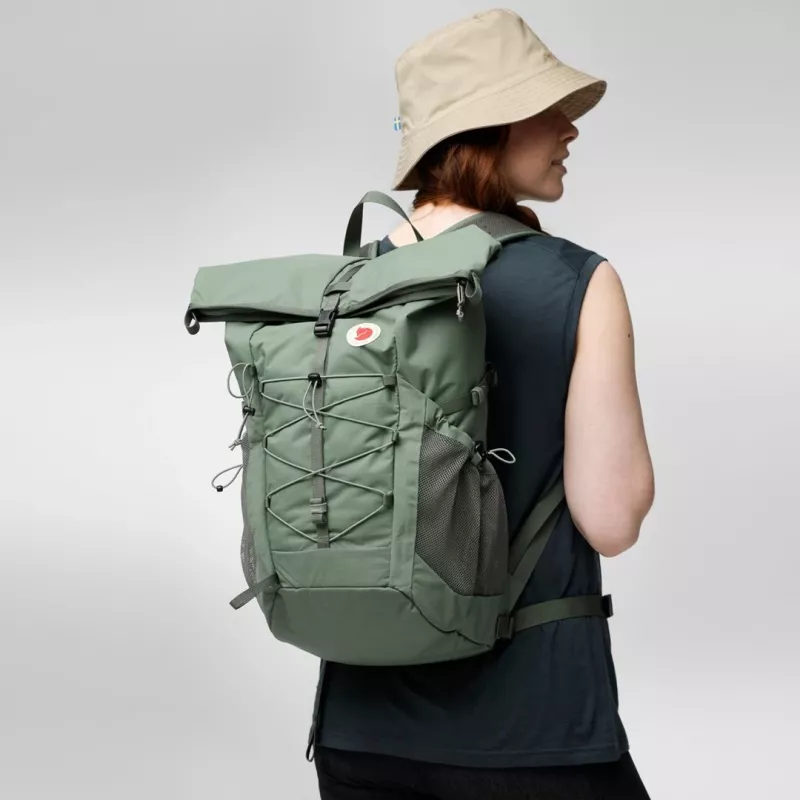 Fjällräven Abisko Hike Foldsack batoh - čierny
