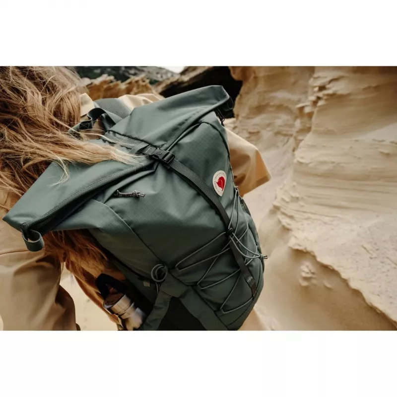 Fjällräven Abisko Hike Foldsack batoh - Patina Green